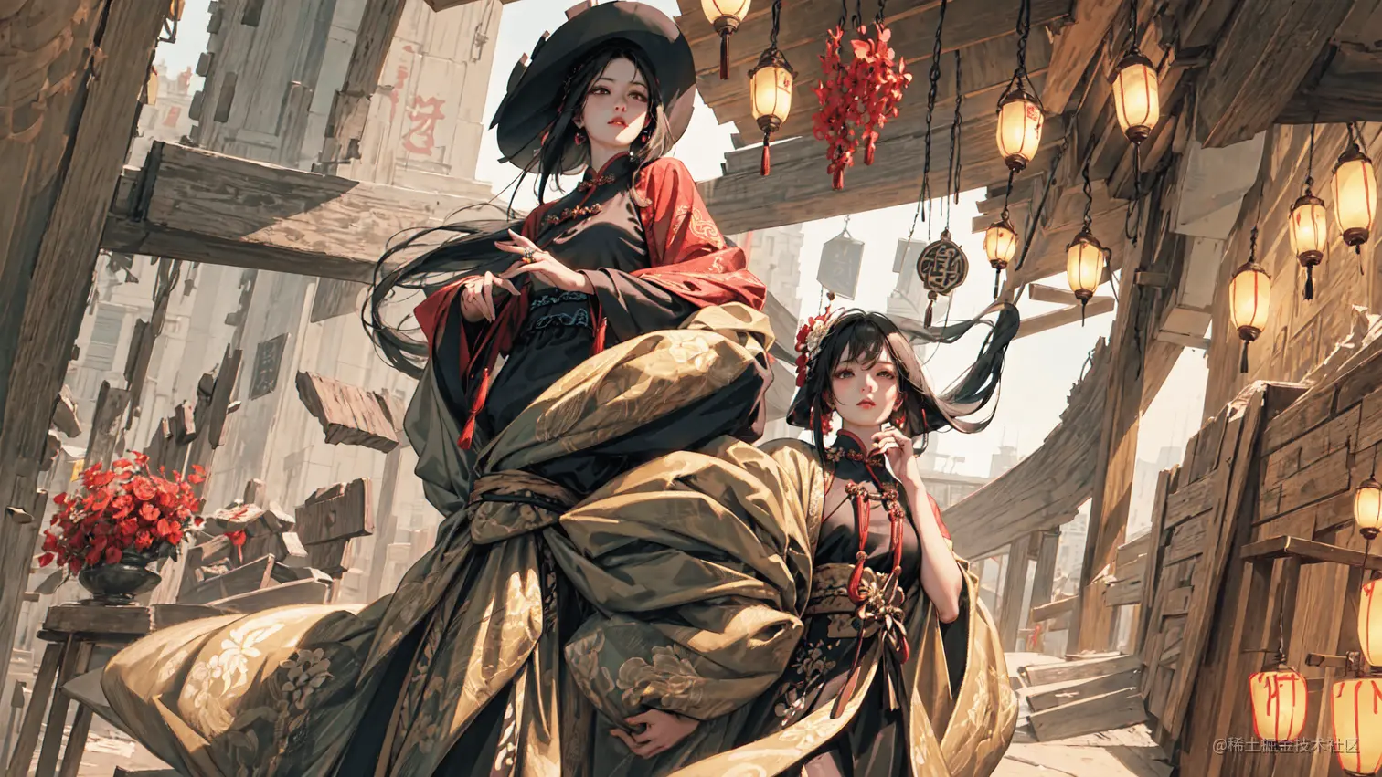 04236-2700454894-((1girl)), dalcefo, (((Ming Style))),  (masterpiece, realistic_1.3), (extremely intricate_1.2), full body, (((ELDEN RING style.png