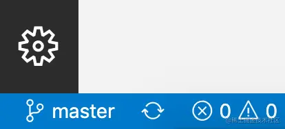 VSCode status bar - switch git branch