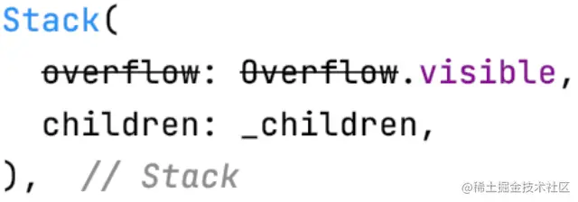 创建一个带已过时参数的小部件