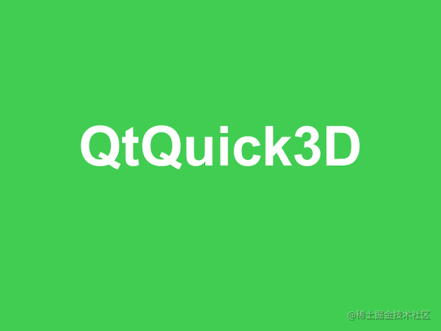 QtQuick3D