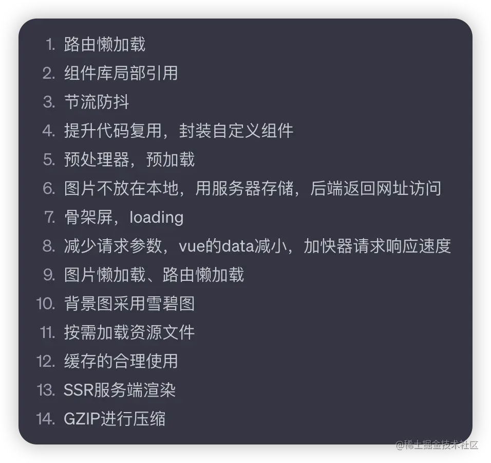 ChatGPT回复关于优化SPA首屏的方案