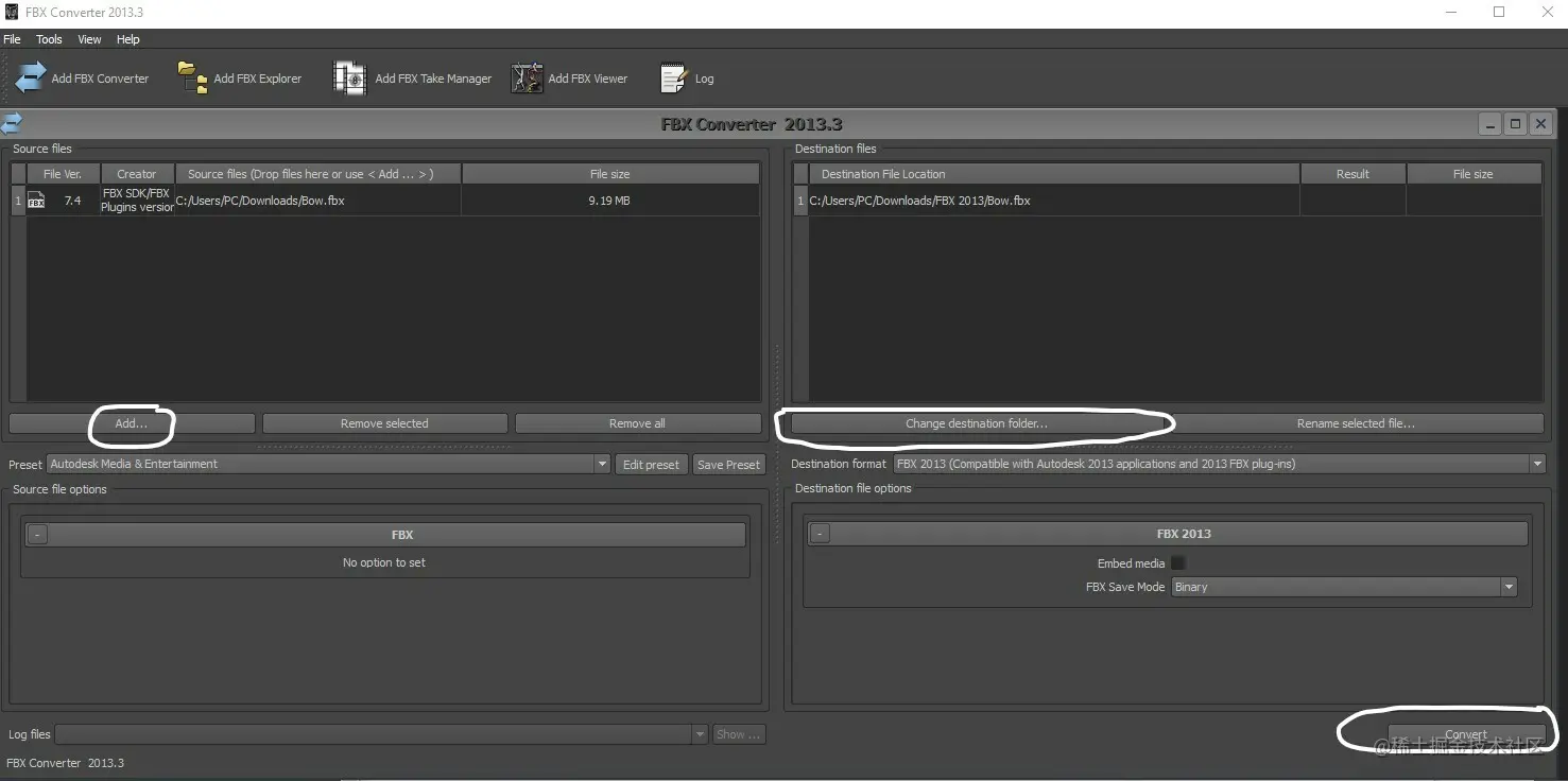 Ascii fbx blender 10 