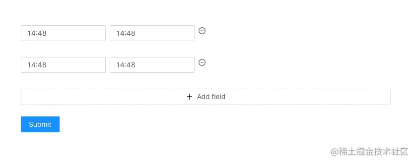 有默认值的效果