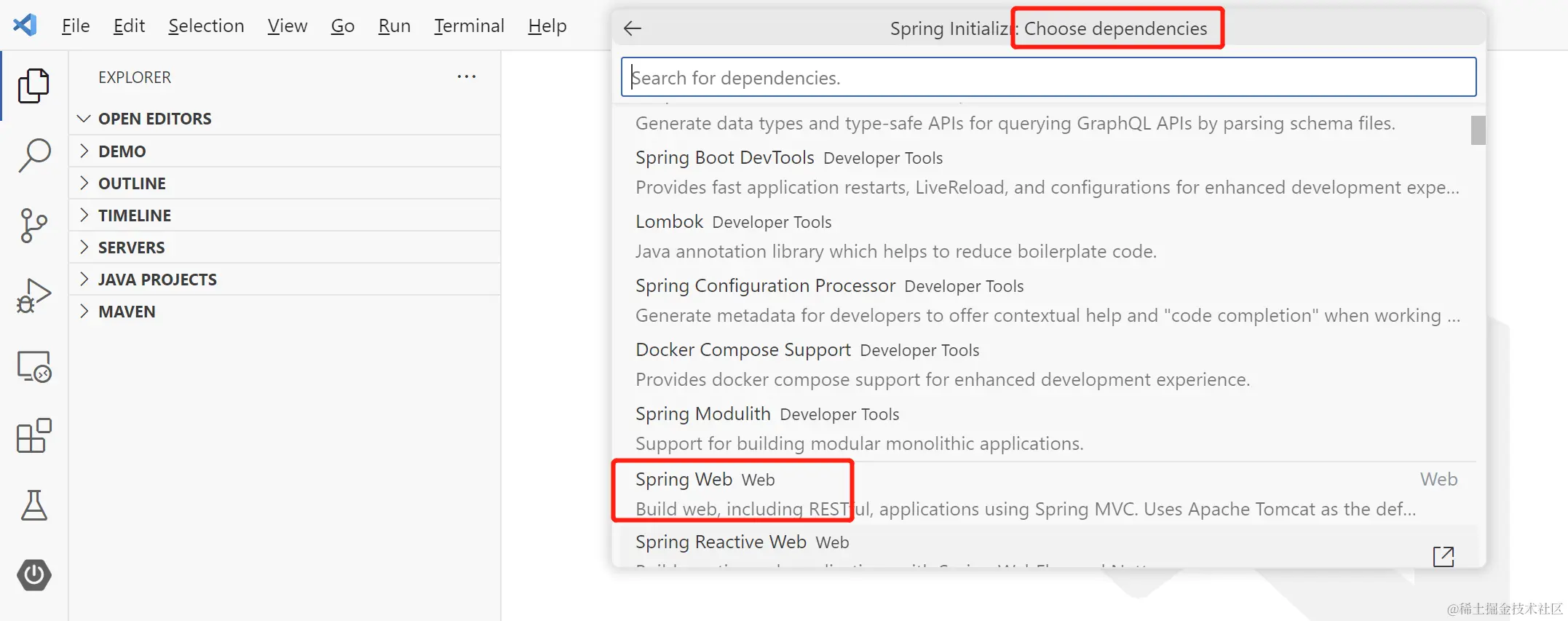 VS Code搭建Java开发环境VS Code 集成 Extension Pack for Java实现免费的Java - 掘金