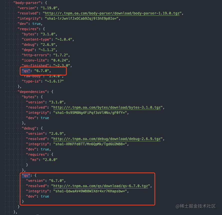 package-lock-json-requires-dependencies