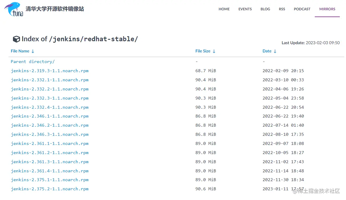 Jenkins rpm包