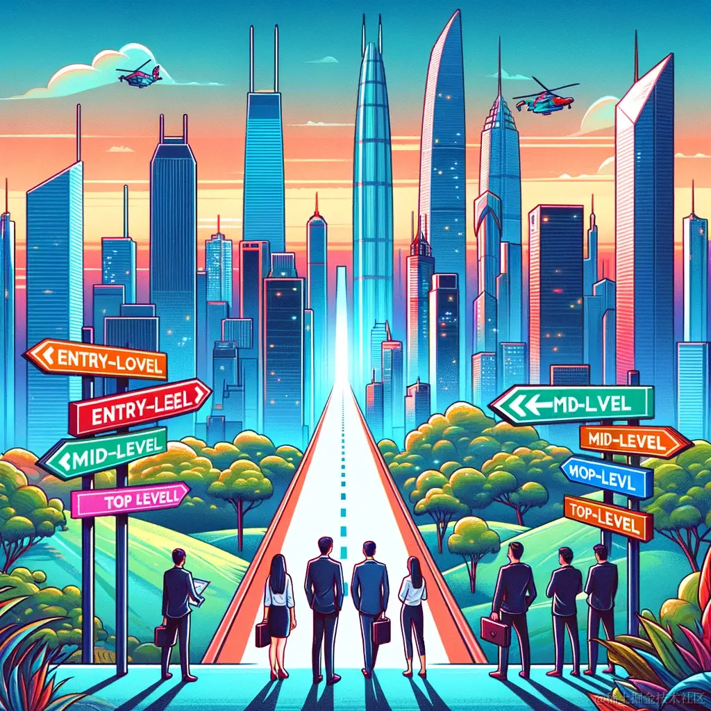 DALL·E 2024-01-05 20.55.13 - An illustration for an article about career guidance in the software industry in Shenzhen. The image shows a vibrant cityscape of Shenzhen with modern.png