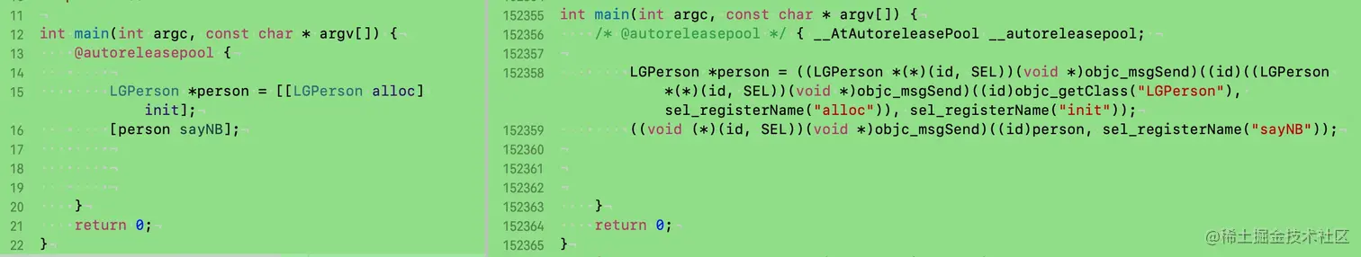 clang看方法编译后的样子