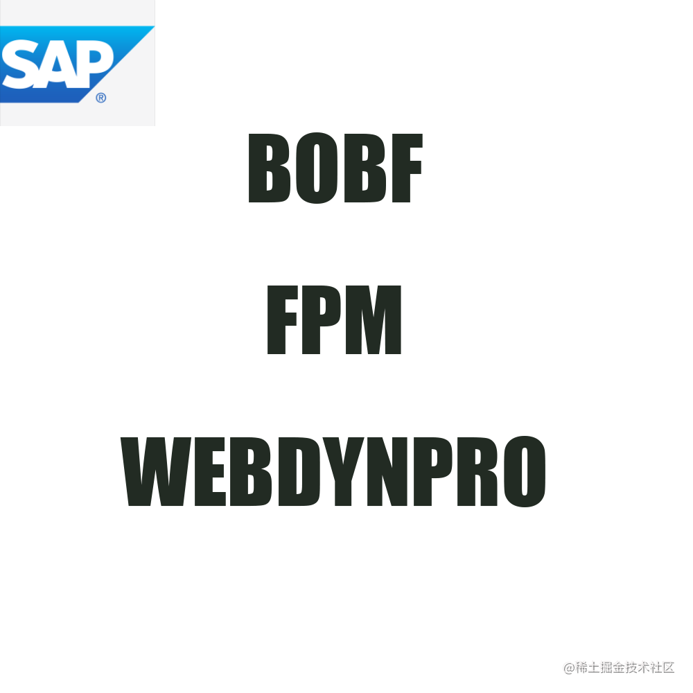 SAP  FPM/BOBF/WDA/FBI