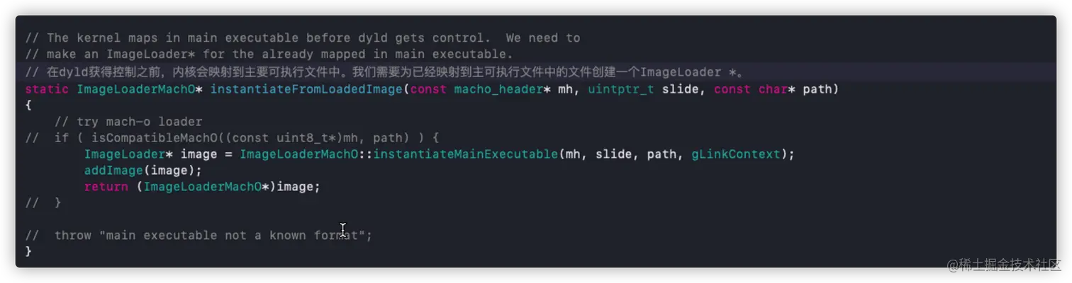 instantiateFromLoadedImage源码实现