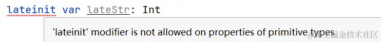 不可修饰primitive types
