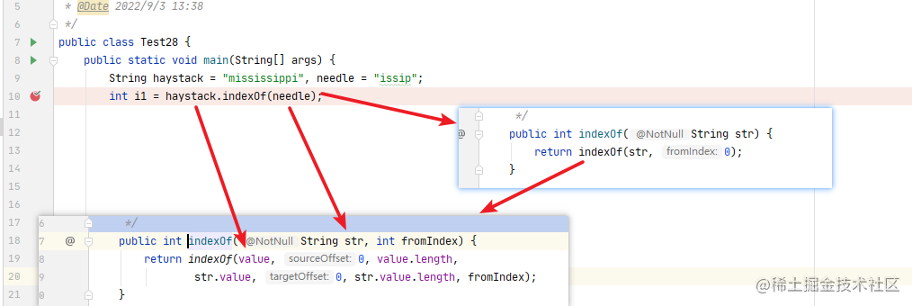 kmp-java-string-indexof-string-str