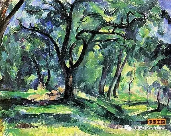 塞尚《森林》 .jpeg