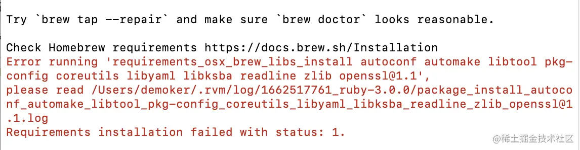 TrY brew tap a-repair and nake sure 'brew doetor 1ooks reasonable..png