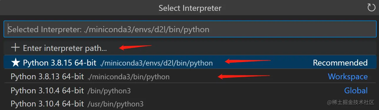 WIN11+VSCode、WSL+Anaconda配置多python开发环境利用WSL+Anaconda，在WIN11上 - 掘金
