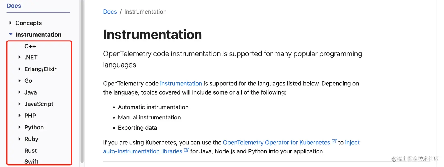 【Monitoring】OpenTelemetry介绍，在项目中集成trace_id以及Kubernates中helm chart版本选择 - 掘金