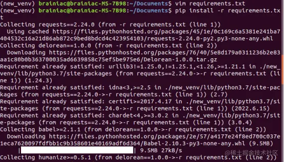 pip install -r requirements.txt