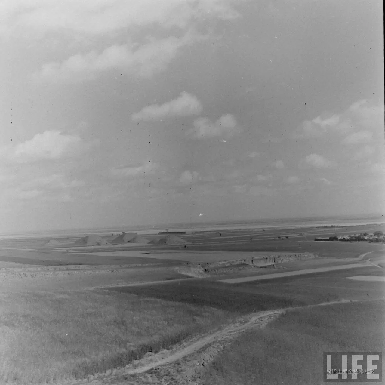 1947年，陕西。渭河平原。.jpg