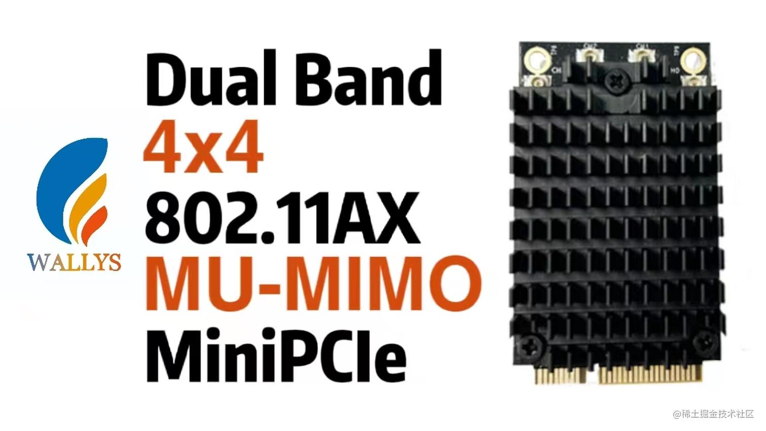 Qcn9074 qcn9024 wifi6e 4x4 mu mimo dual band wifi module minipcie