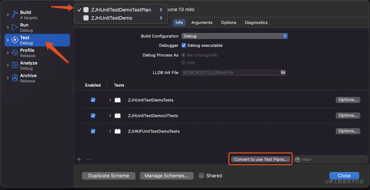 单击Convert to use Test Plans….png