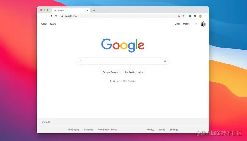Chrome在macOSBigSur上使用了比S