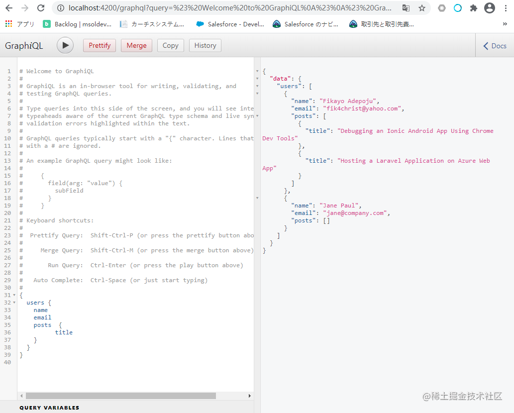Build a simple GraphQL server using Node.js - Moment For Technology