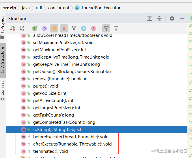 The thread pool is extended to handle asynchronous tasks with ...