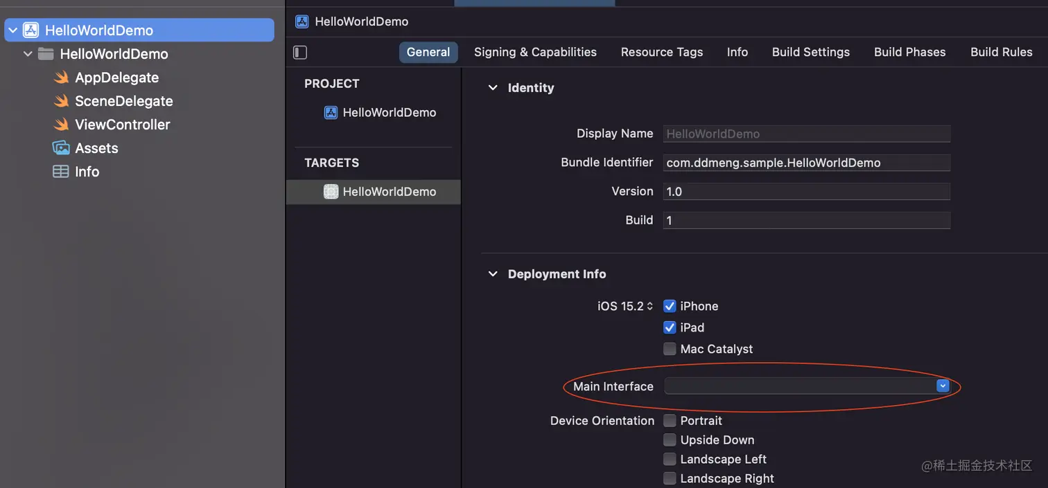 Delete Main Interface