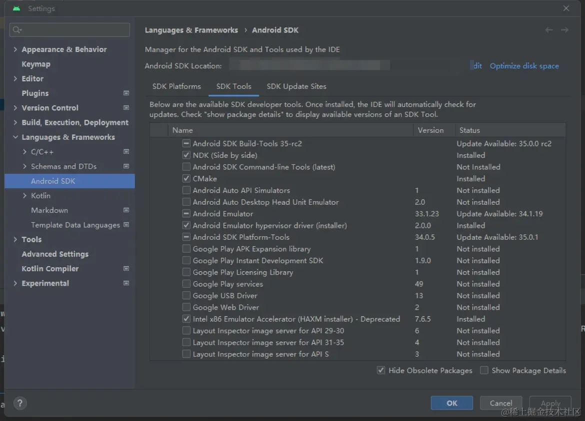 手把手教你如何在android studio添加C和C++代码本文将讲解如何下载相关内容以支持项目构建，如何在andro - 掘金
