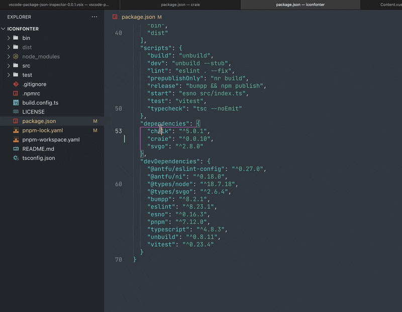 Vs code package json npm npm 