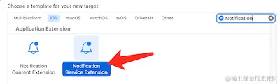 选择创建Service Extension