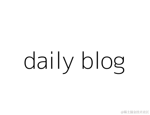 daily blog