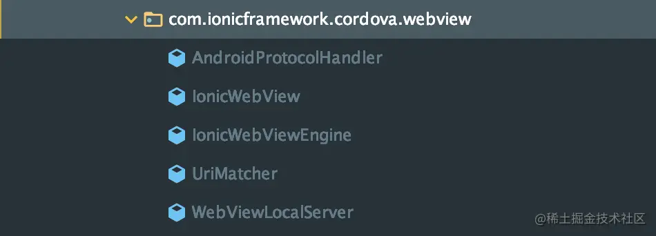 3-1 Ionic Android源码 图