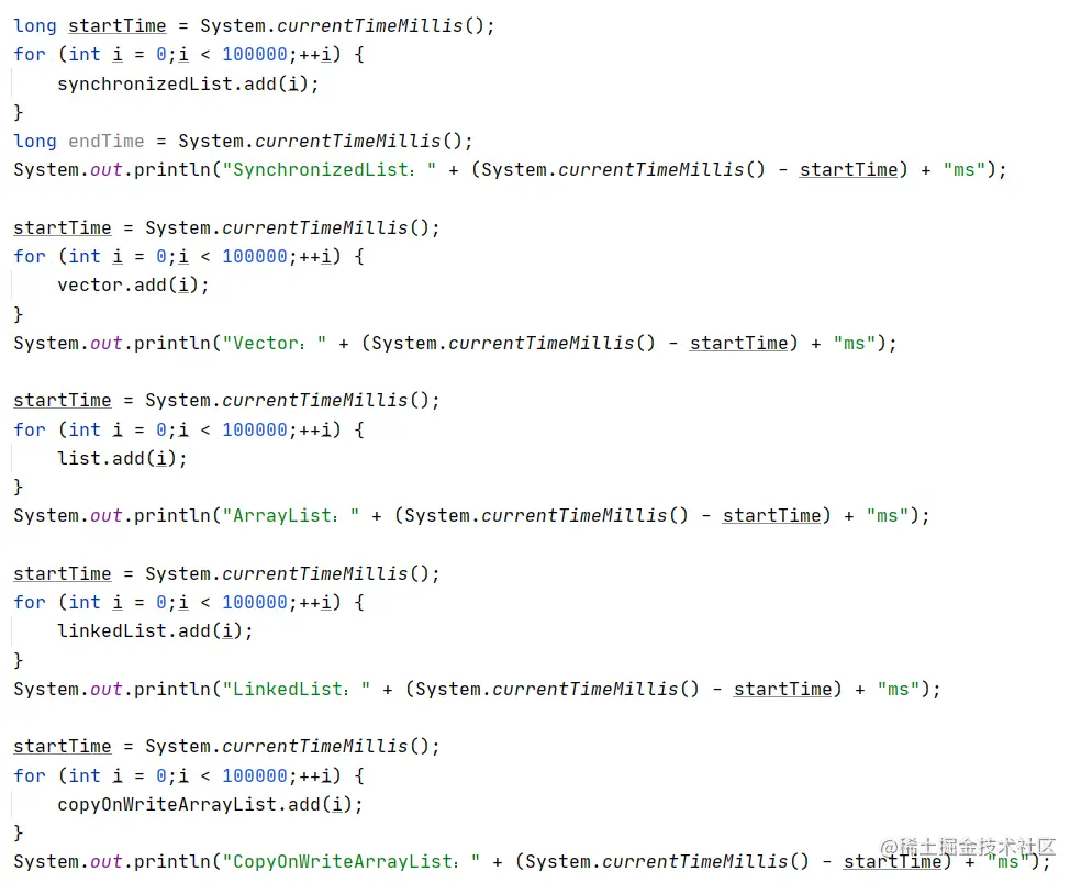 线程安全的List（二）：Vector&&Synchro