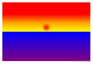 哇！海上日出图