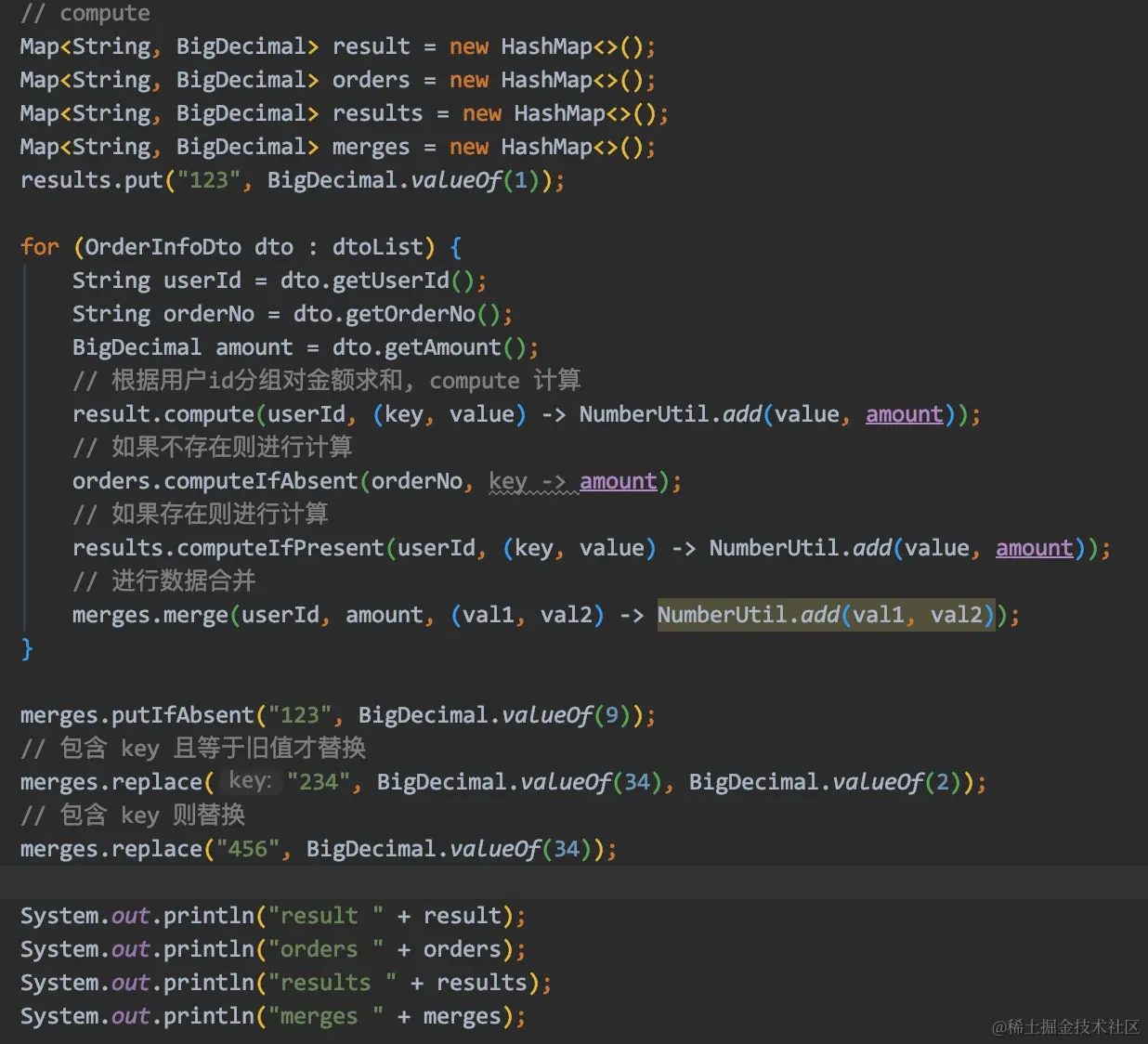 Java8 hashmap 1 java j 
