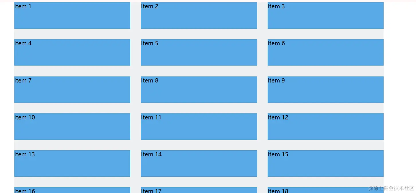 正常页面Grid布局