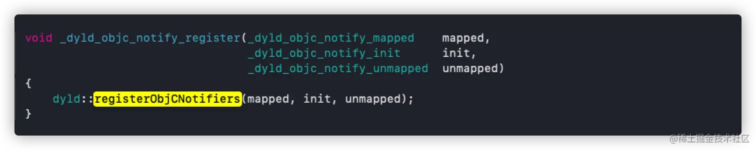 _dyld_objc_notify_register源码实现