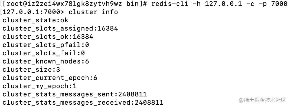 图4-1 集群总体信息