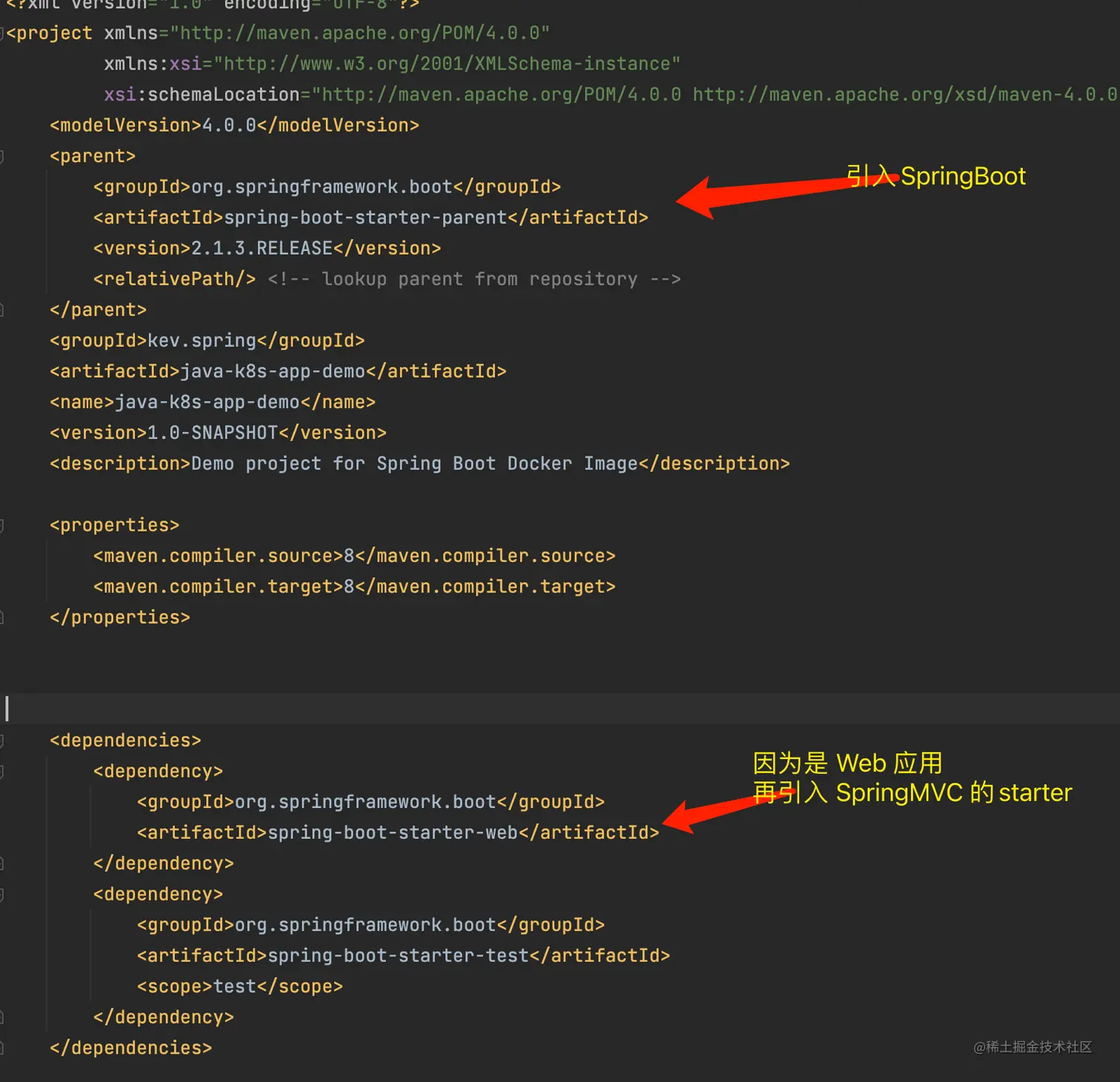 POM 文件里的依赖