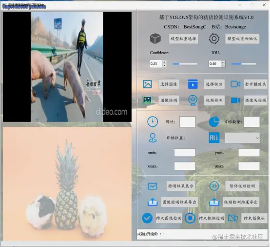 高精度家禽猪检测识别系统2464.png