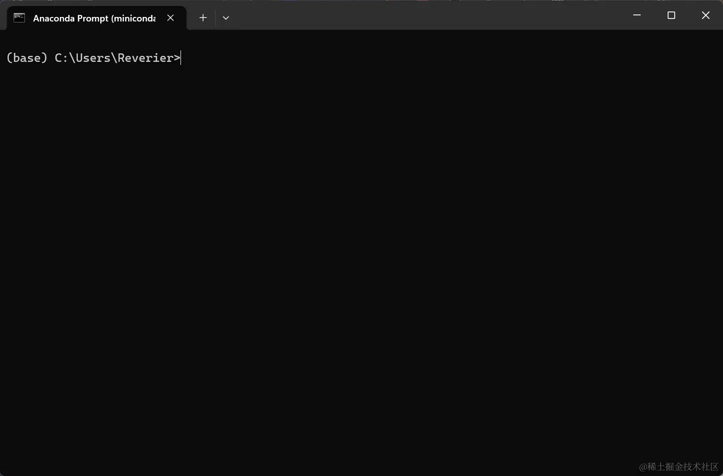 Windows 11 系统下配置 Miniconda + Jupyter Notebook在 Windows 11 系统 掘金