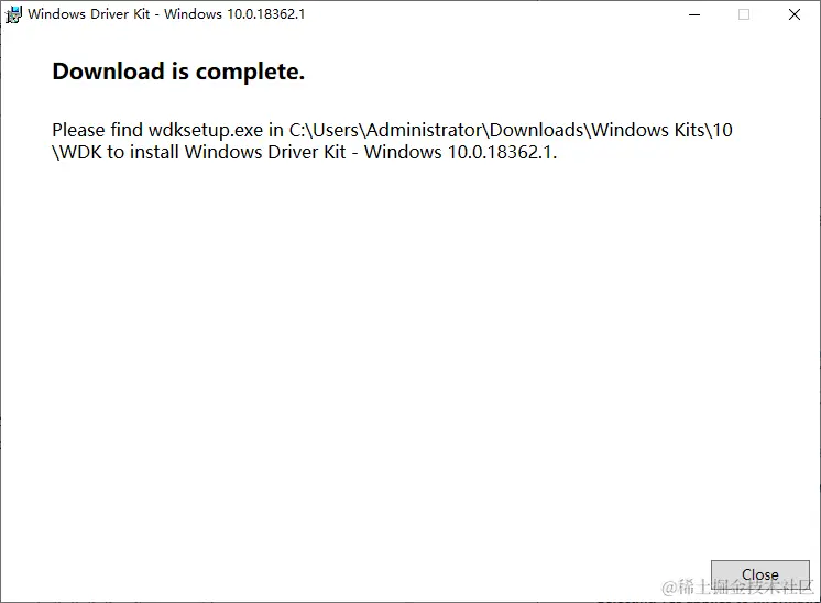 无法找到 WindowsKernelModeDriver10.0 的生成工具下载 Windows 驱动程序工具包 (WD 掘金