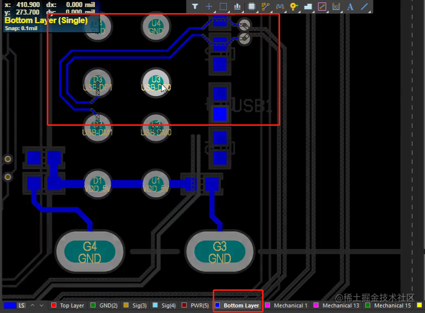 高速PCB设计USB差分对阻抗计算 - 掘金