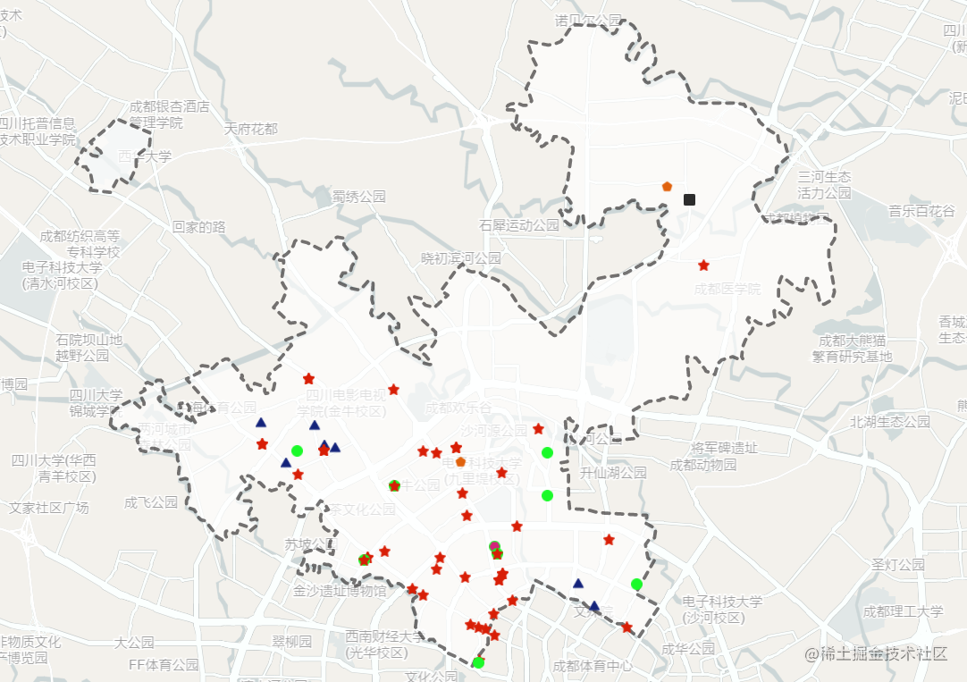 [Front-end Practice series eight] Baidu map custom annotation ...