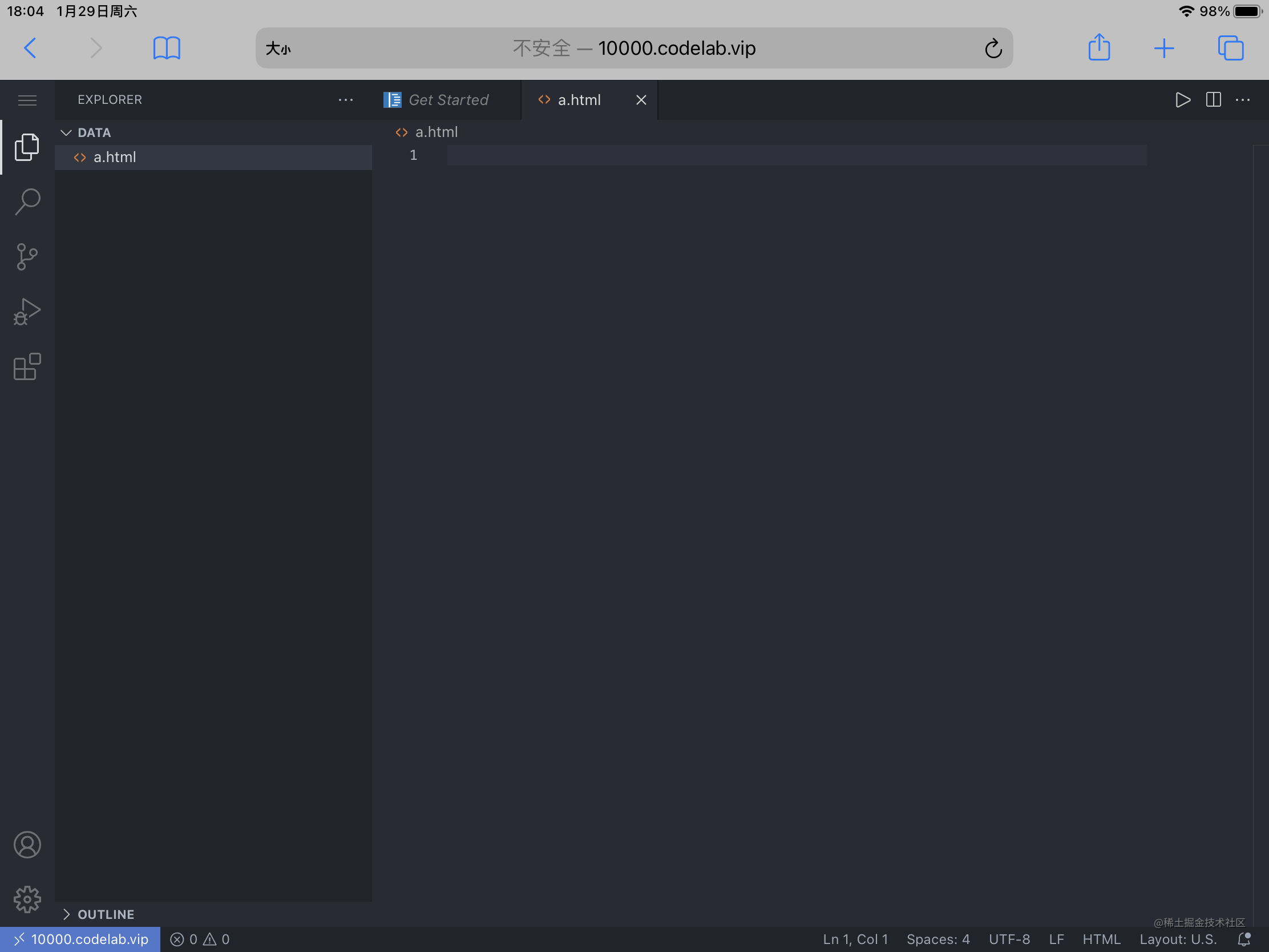 Web IDE tool code-server introduction and use (Web version Vscode ...