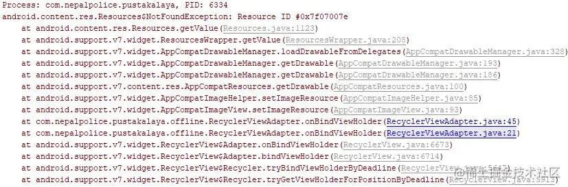 Resource Not Found