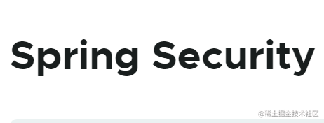 SpringSecurity