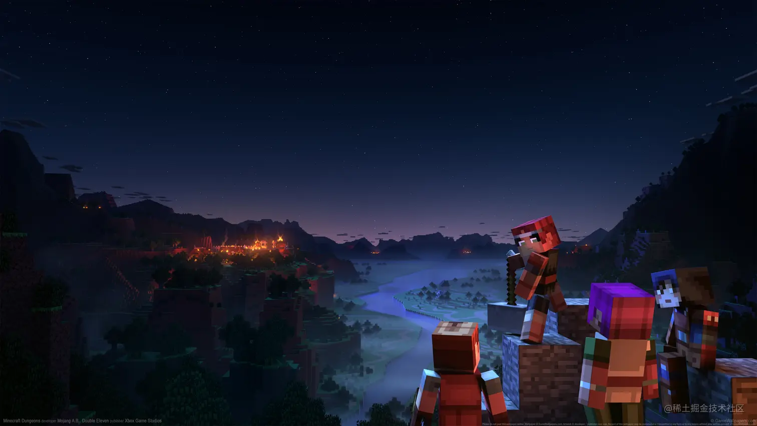 《我的世界地下城 Minecraft Dungeons》4k游戏壁纸3840x2160_彼岸图网.jpg