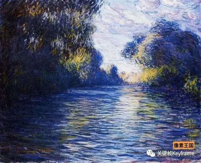 莫奈《早晨的塞纳河》